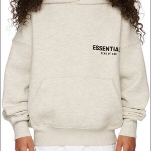 Kids light oatmeal essentials Hoodie